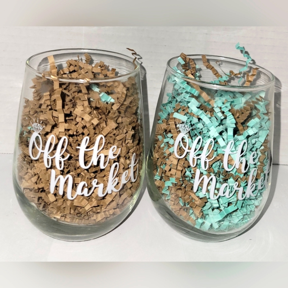 2 Piece Stemless Wine Glass Set (Off the Market)